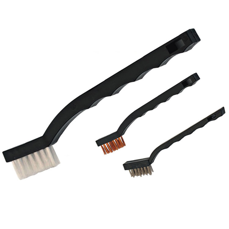 Cepillo de mano para limpieza de pistola utilitaria de 7