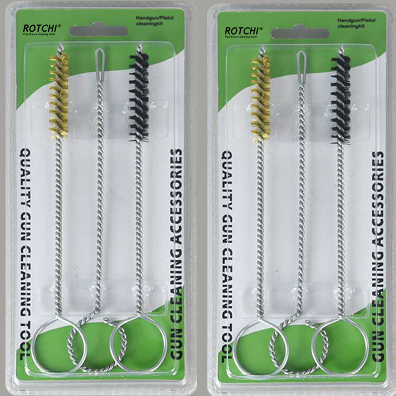 Kit de limpieza de pistola de 9 mm en blíster