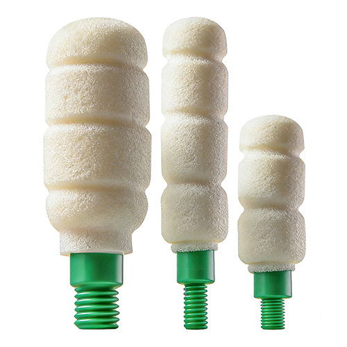 Cepillos de espuma para limpieza de armas, hisopos para limpieza de cañones, calibre .177cal. --- 12 Ga.