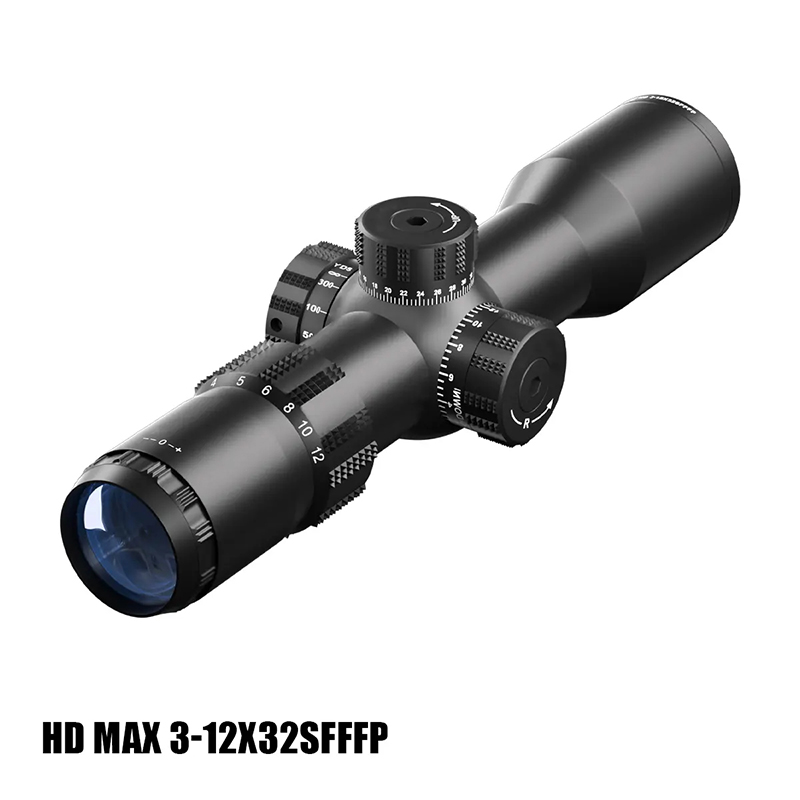 Telescopio monocular de caza de lente alta MAX 3-12X32SF FFP HD al por mayor