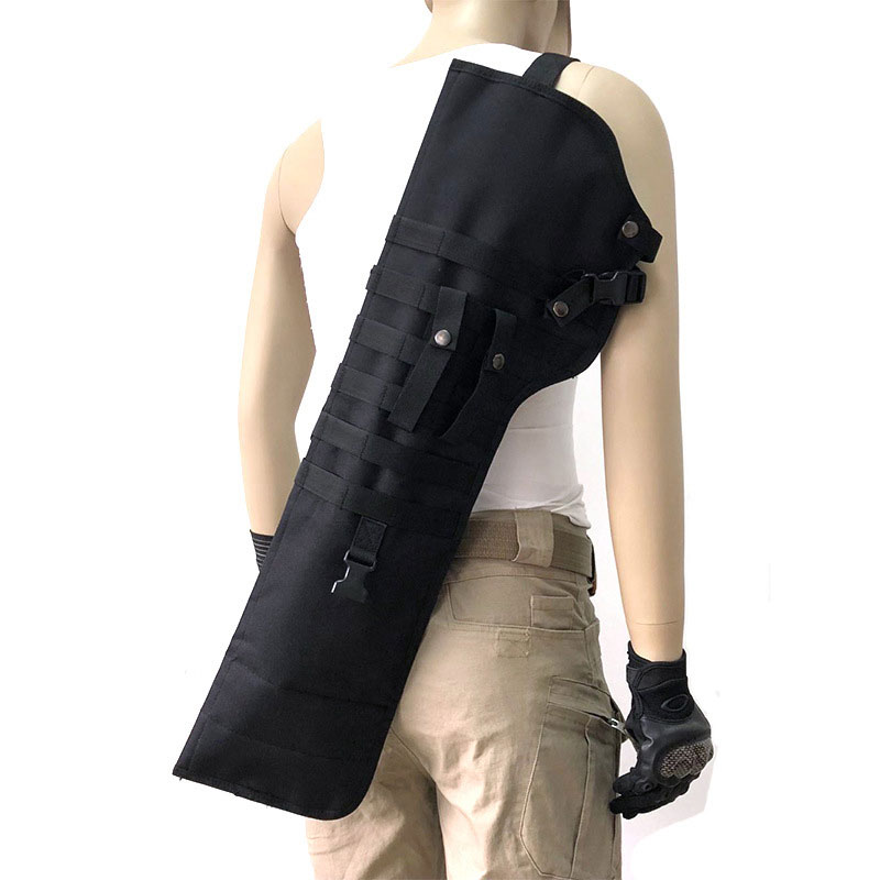 Mochila táctica de un solo hombro para exteriores, bolsa para pistola