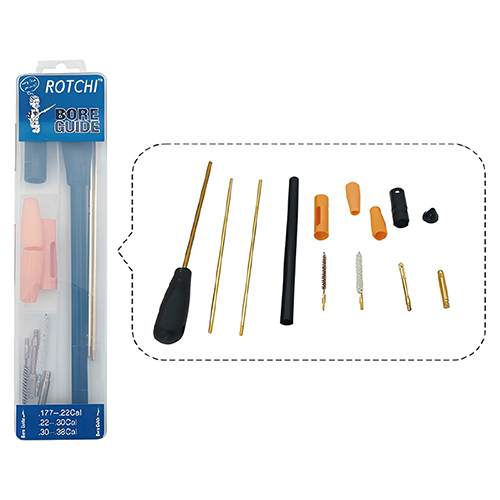 Kit de rifle con guía de orificio