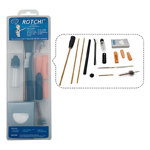 Kit de rifle con guía de orificio y aceite para pistola