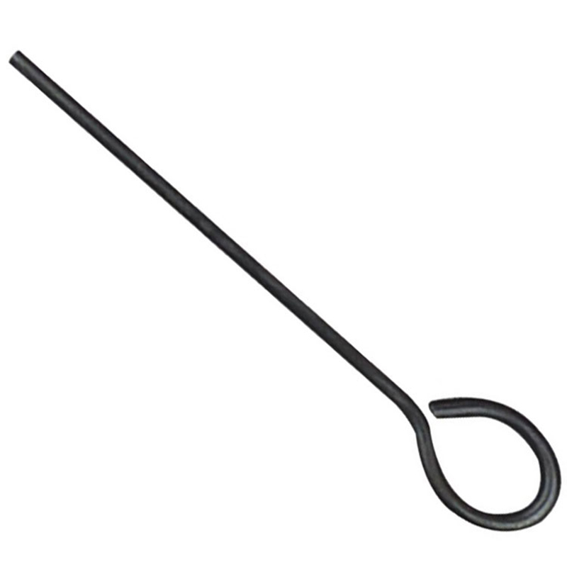 Varilla de limpieza de pistola Stee con mango de anillo para pistola